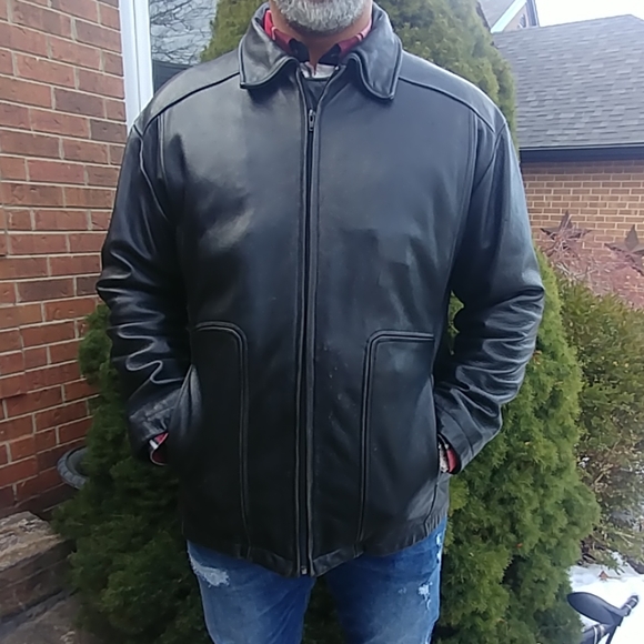 Danier Black Leather jacket